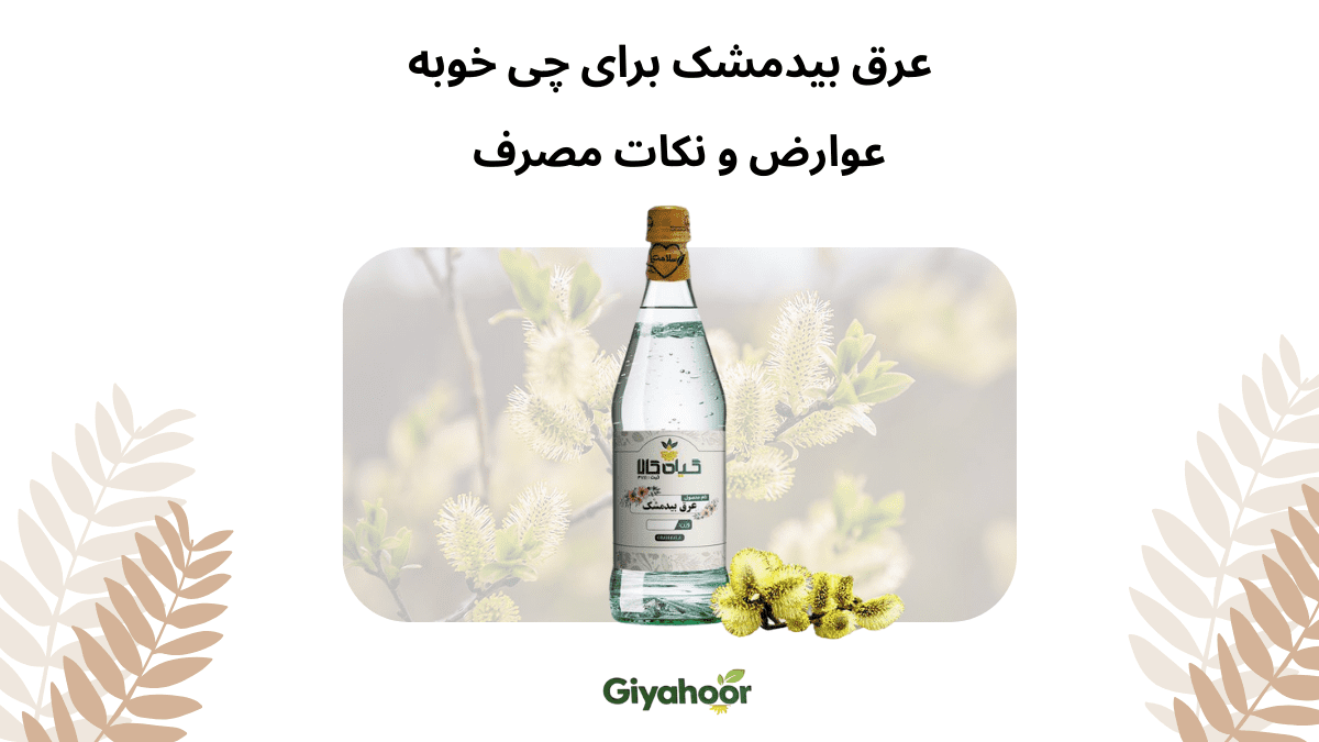 خواص عرق بیدمشک برای خواب و آرامش