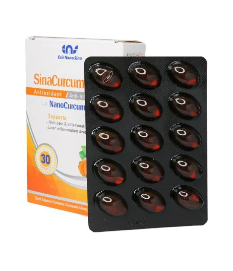 کپسول-کورکومین کپسول کورکومین با بستهبندی شیک و طبیعی | مکمل ضد التهاب و تقویتکننده سیستم ایمنی